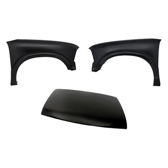 Replacement - 3-Piece (Hood Panel, Front Driver and Passenger Side Fender) (Standard Line)