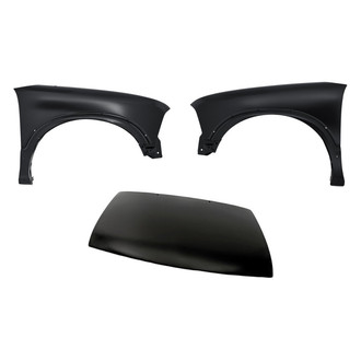 Replacement - 3-Piece (Hood Panel, Front Driver and Passenger Side Fender) (Standard Line)