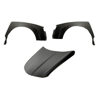 Replacement - 3-Piece (Hood Panel, Front Driver and Passenger Side Fender)