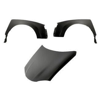 Replacement - 3-Piece (Hood Panel, Front Driver and Passenger Side Fender)