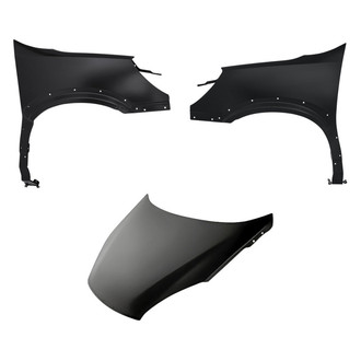 Replacement - 3-Piece (Hood Panel, Front Driver and Passenger Side Fender) (Standard Line)