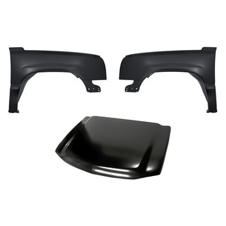 Replacement - 3-Piece (Hood Panel, Front Driver and Passenger Side Fender) (Standard Line)