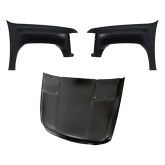 Replacement - 3-Piece (Hood Panel, Front Driver and Passenger Side Fender)