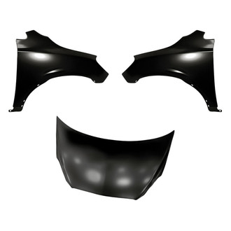 Replacement - 3-Piece (Hood Panel, Front Driver and Passenger Side Fender)