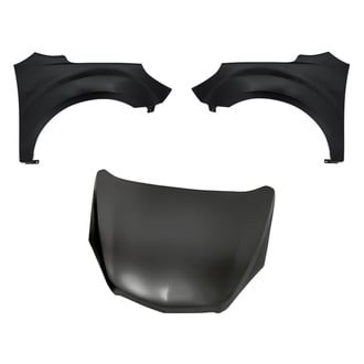 Replacement - 3-Piece (Hood Panel, Front Driver and Passenger Side Fender) (CAPA Certified)