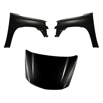 Replacement - 3-Piece (Hood Panel, Front Driver and Passenger Side Fender)