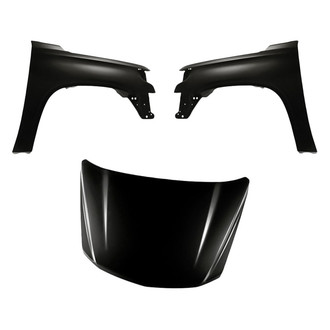 Replacement - 3-Piece (Hood Panel, Front Driver and Passenger Side Fender) (Standard Line)