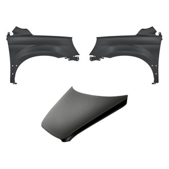 Replacement - 3-Piece (Hood Panel, Front Driver and Passenger Side Fender)