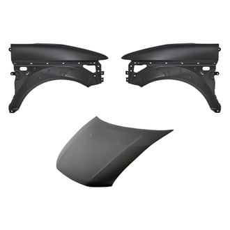 Replacement - 3-Piece (Hood Panel, Front Driver and Passenger Side Fender) (CAPA Certified)