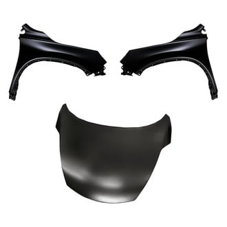 Replacement - 3-Piece (Hood Panel, Front Driver and Passenger Side Fender) (Standard Line)