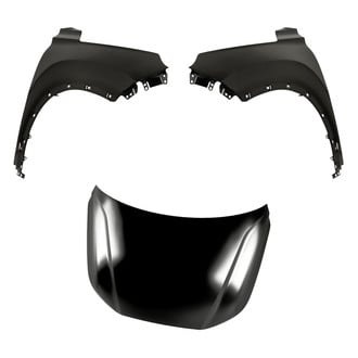 Replacement - 3-Piece (Hood Panel, Front Driver and Passenger Side Fender) (CAPA Certified)
