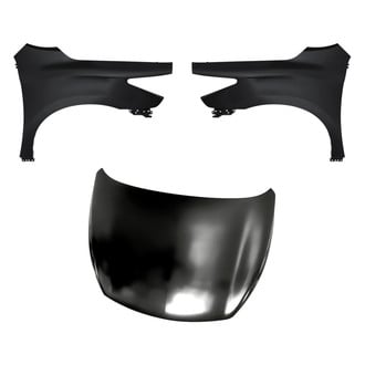 Replacement - 3-Piece (Hood Panel, Front Driver and Passenger Side Fender) (Standard Line)