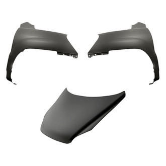 Replacement - 3-Piece (Hood Panel, Front Driver and Passenger Side Fender) (Standard Line)