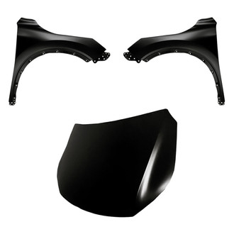 Replacement - 3-Piece (Hood Panel, Front Driver and Passenger Side Fender) (Standard Line)