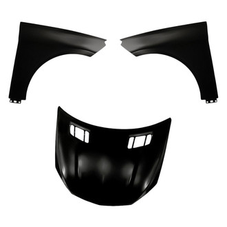 Replacement - 3-Piece (Hood Panel, Front Driver and Passenger Side Fender)