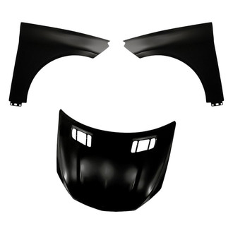 Replacement - 3-Piece (Hood Panel, Front Driver and Passenger Side Fender) (Standard Line)