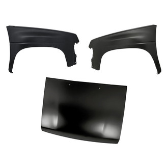 Replacement - 3-Piece (Hood Panel, Front Driver and Passenger Side Fender) (Standard Line)