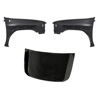 Replacement - 3-Piece (Hood Panel, Front Driver and Passenger Side Fender) (Standard Line)