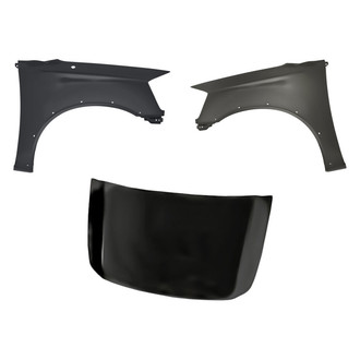 Replacement - 3-Piece (Hood Panel, Front Driver and Passenger Side Fender) (Standard Line)