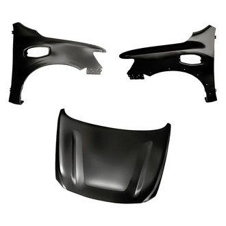 Replacement BNDL-205083 - 3-Piece (Hood Panel, Front Driver and Passenger Side Fender) (Standard Line)