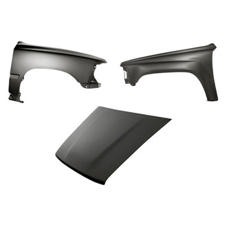 Replacement - 3-Piece (Hood Panel, Front Driver and Passenger Side Fender) (Standard Line)