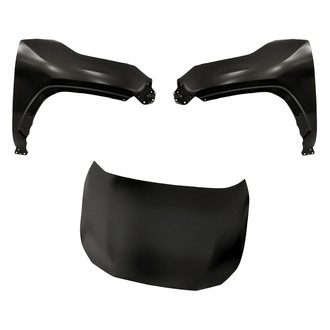 Replacement - 3-Piece (Hood Panel, Front Driver and Passenger Side Fender) (Standard Line)