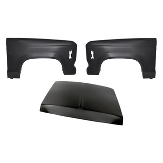 Replacement - 3-Piece (Hood Panel, Front Driver and Passenger Side Fender) (Standard Line)