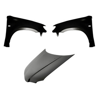 Replacement - 3-Piece (Hood Panel, Front Driver and Passenger Side Fender) (Standard Line)