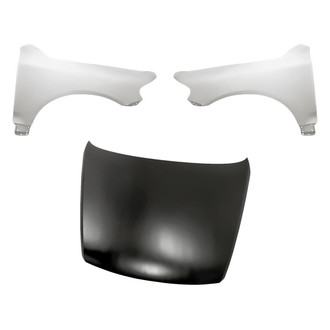 Replacement - 3-Piece (Hood Panel, Front Driver and Passenger Side Fender) (Standard Line)