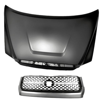 Replacement - 2-Piece (Hood Panel, Grille) (Standard Line)