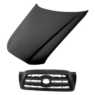 Replacement - 2-Piece (Hood Panel, Grille) (Standard Line)