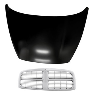 Replacement - 2-Piece (Hood Panel, Grille) (Standard Line)