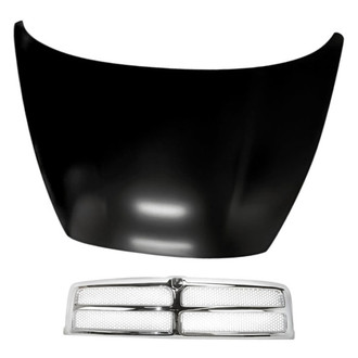 Replacement - 2-Piece (Hood Panel, Grille) (Standard Line)
