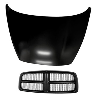 Replacement - 2-Piece (Hood Panel, Grille) (Standard Line)