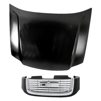 Replacement - 2-Piece (Hood Panel, Grille)