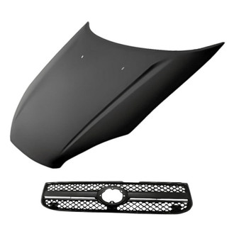 Replacement - 2-Piece (Hood Panel, Grille) (Standard Line)