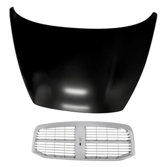 Replacement - 2-Piece (Hood Panel, Grille) (Standard Line)