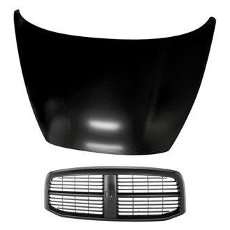 Replacement - 2-Piece (Hood Panel, Grille) (Standard Line)
