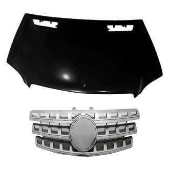 Replacement - 2-Piece (Hood Panel, Grille) (Standard Line)
