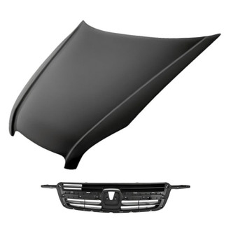 Replacement - 2-Piece (Hood Panel, Grille) (Standard Line)