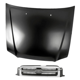 Replacement - 2-Piece (Hood Panel, Grille)