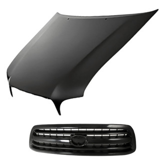 Replacement - 2-Piece (Hood Panel, Grille) (Standard Line)
