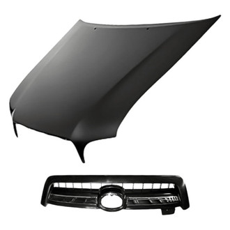 Replacement - 2-Piece (Hood Panel, Grille) (Standard Line)