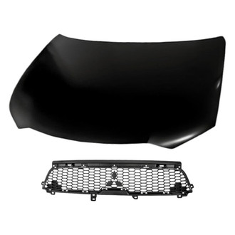 Replacement - 2-Piece (Hood Panel, Grille)