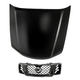Replacement - 2-Piece (Hood Panel, Grille) (Standard Line)