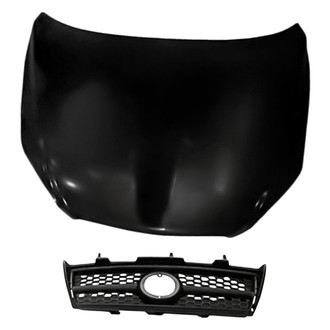 Replacement - 2-Piece (Hood Panel, Grille) (Standard Line)