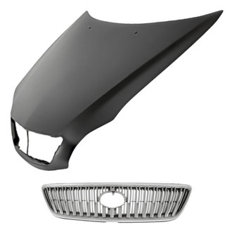 Replacement - 2-Piece (Hood Panel, Grille) (Standard Line)