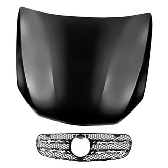 Replacement - 2-Piece (Hood Panel, Grille) (Standard Line)