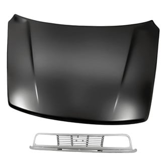 Replacement - 2-Piece (Hood Panel, Grille) (Standard Line)