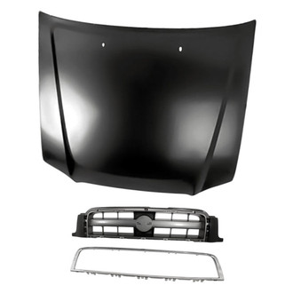 Replacement - 2-Piece (Hood Panel, Grille)